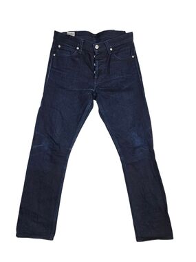 Unided Stock dry goods Straight Fit Selvedge Jeans with Button Fly Canadian made
